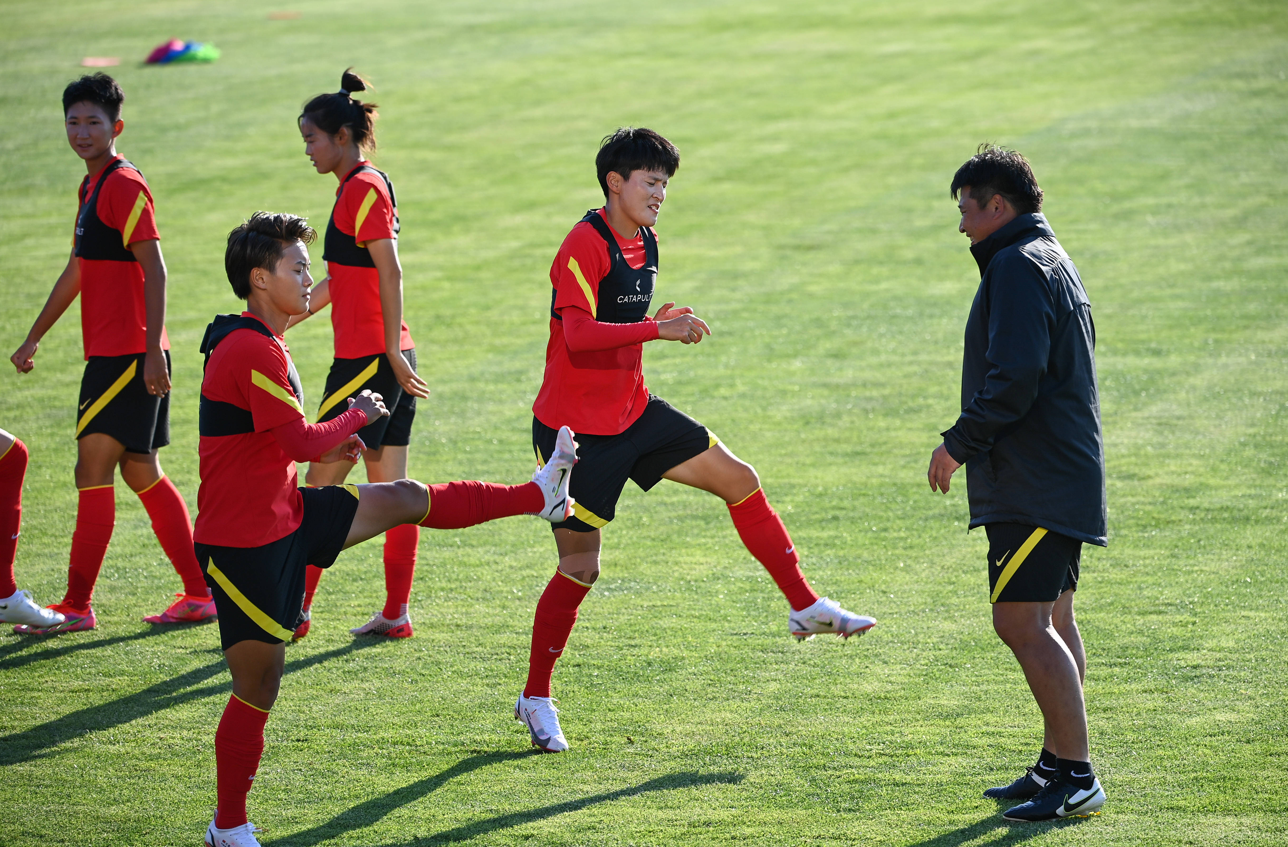 关于中国女足队员赛场表现抢眼，备战奥运信心满满的信息